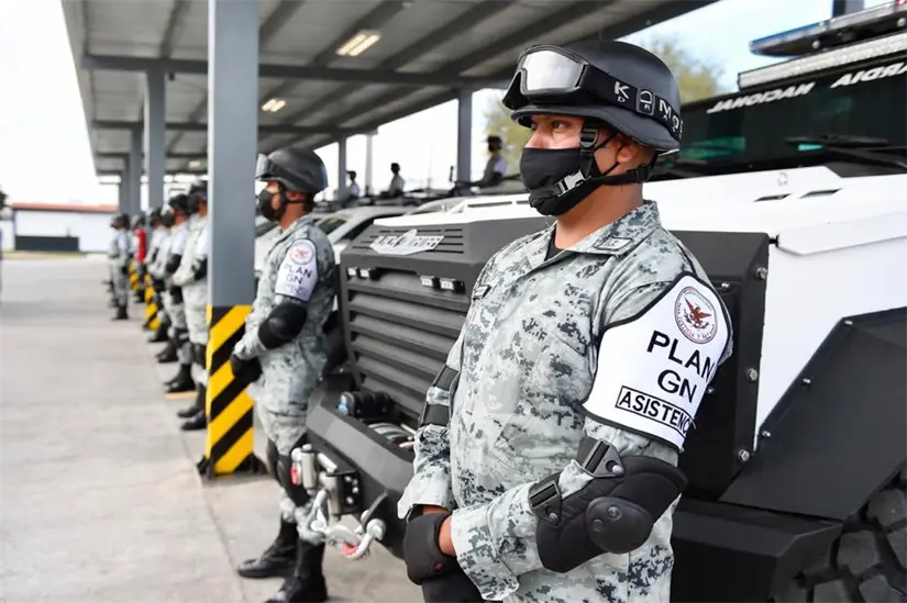 La Guardia Nacional mantiene presencia en Michoacán. Foto: SSPC