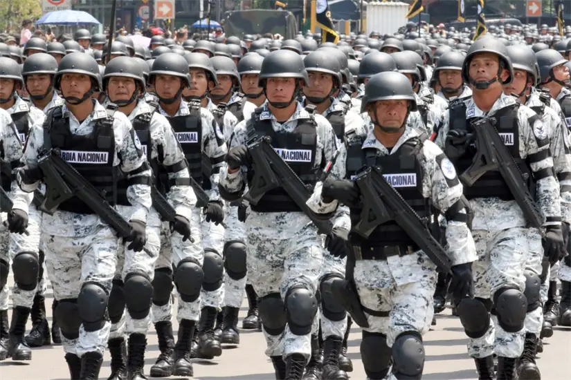 La Guardia Nacional se dedica a acciones de seguridad pública. Foto: Cortesía