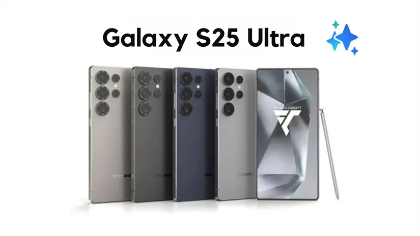 Aquí los detalles del Galaxy S25 Ultra. Foto: Cortesía