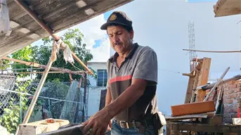 Isidro González: de las Islas Marías a una vida renovada en la carpintería, en Culiacán