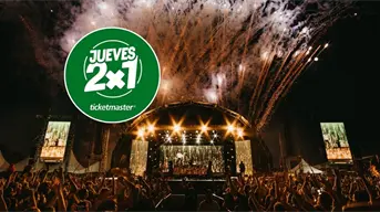 Conciertos imperdibles en el Jueves 2x1 de Ticketmaster: aprovecha las ofertas del 9 de octubre