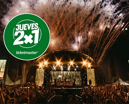 Conciertos imperdibles en el Jueves 2x1 de Ticketmaster: aprovecha las ofertas del 9 de octubre
