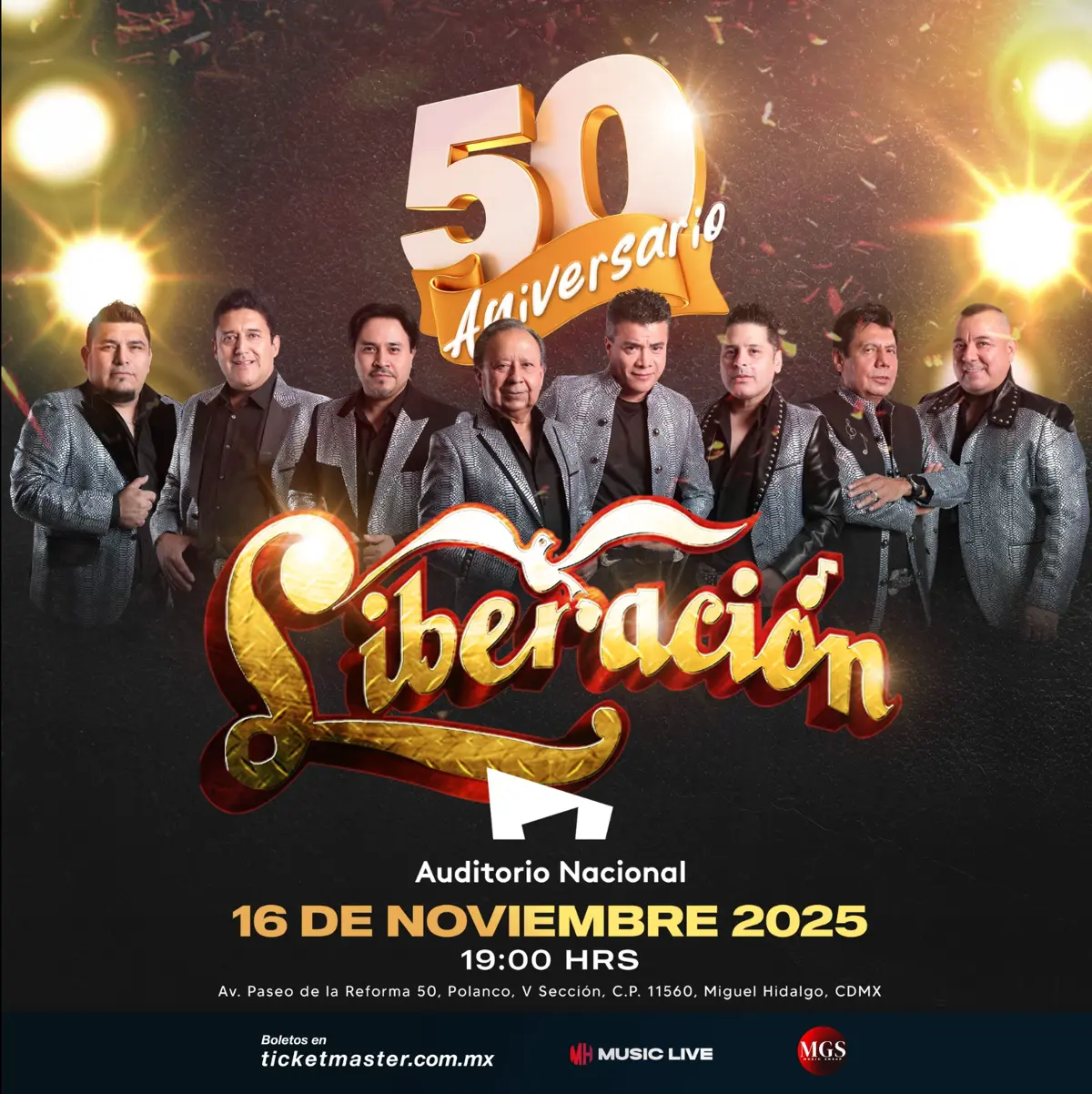 Baila al ritmo de la agrupación Liberación con el 2x1 de Ticketmaster. Foto: cortesía.