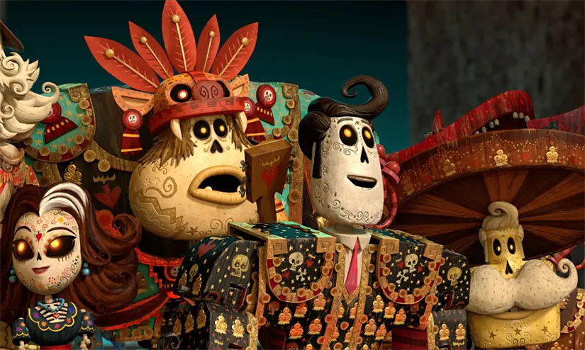 No te pierdas de aprender sobre el Día de Muertos con la película El Libro de la Vida. Foto: cortesía.