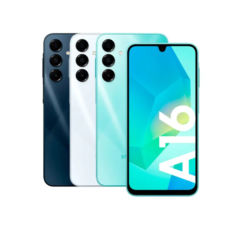 Samsung Galaxy A16 con hasta 6 GB de memoria RAM. Foto: Cortesía