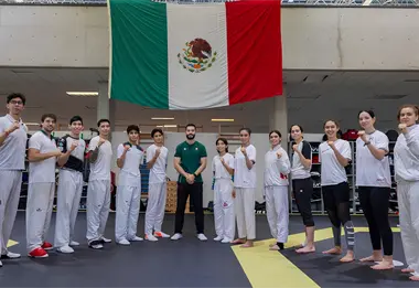 Taekwondo mexicano viaja a campamento en Corea, previo al Mundial Wuxi 2025 en China