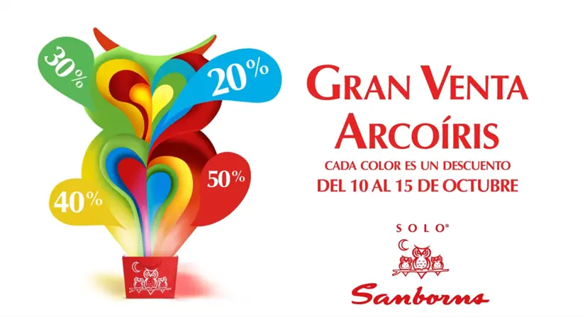 Disfruta de los descuentos y ofertas en la Venta Arcoíris 2025. Foto: Cortesía.