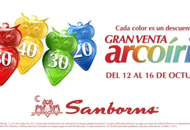 ¡Llegó la Venta Arcoíris 2025! Los descuentos más esperados de Sanborns ya están aquí