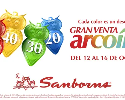 ¡Llegó la Venta Arcoíris 2025! Los descuentos más esperados de Sanborns ya están aquí