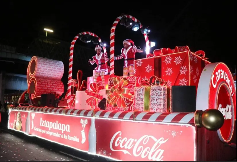 No te pierdas la oportunidad de ver la Caravana Navideña de Coca-Cola. Foto: cortesía.