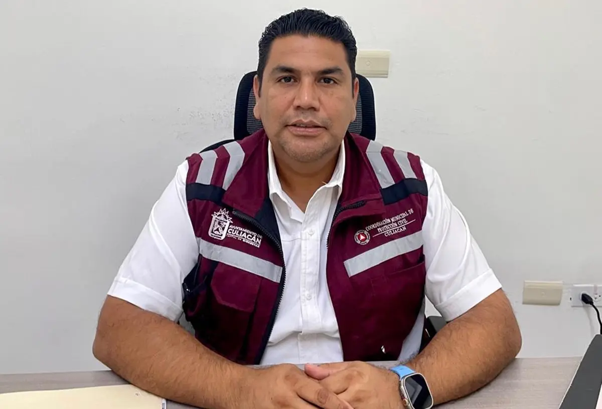 Jesús Bill Mendoza Ontiveros, coordinador municipal de Protección Civil.