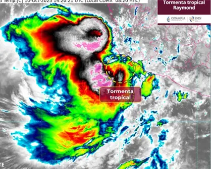 Tormenta tropical Raymond: estados que afectará con lluvias