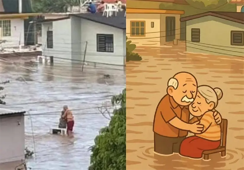 Adultos mayores se hacen virales en Veracruz.