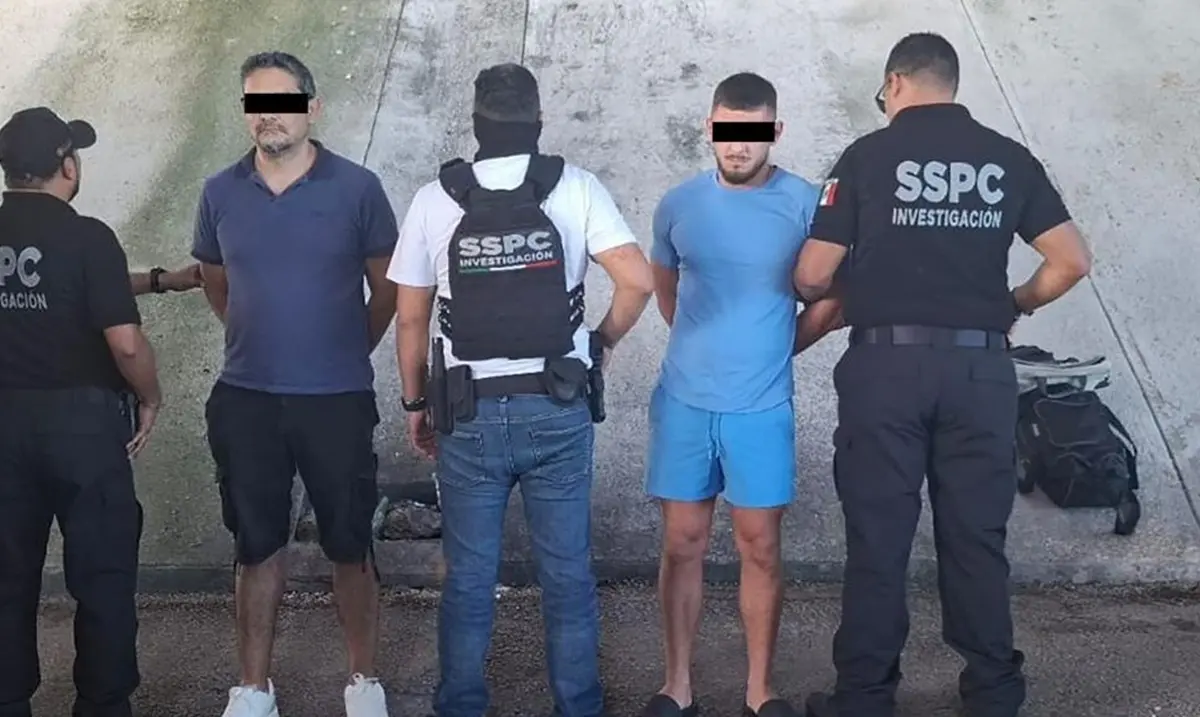 Detenido en Cancún un fugitivo europeo buscado por tráfico de armas y drogas.