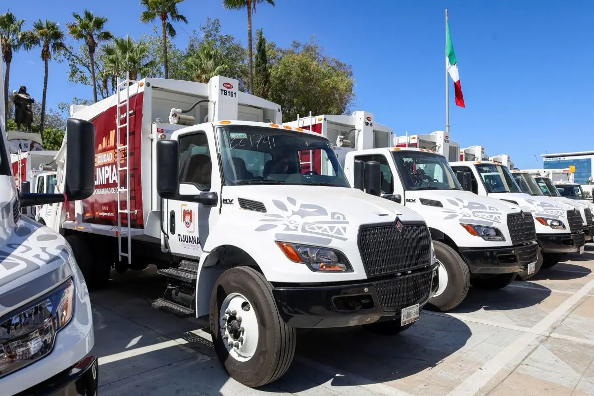 Amplían el servicio de recolección de basura en Tijuana. Foto: Cortesía