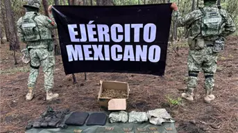 Aseguran cargadores, cartuchos y presunta marihuana durante operativo en Concordia, Sinaloa