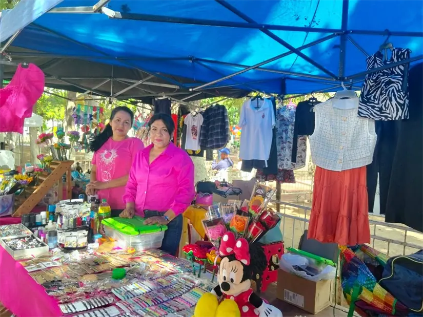 Todas las emprendedoras unidas logran impulsar la salud y el comercio local.