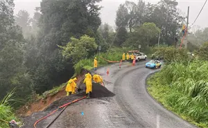 Lluvias en Hidalgo, Puebla y Veracruz dejan daños en carreteras: así avanza la reconstrucción