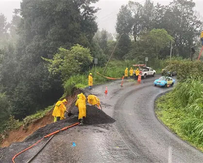 Lluvias en Hidalgo, Puebla y Veracruz dejan daños en carreteras: así avanza la reconstrucción