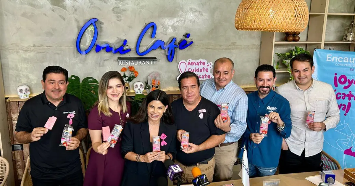 Una paleta de fresa que cambia vidas. Helados del Pueblo y Encauza IAP se unen por las mujeres con cáncer en Sinaloa