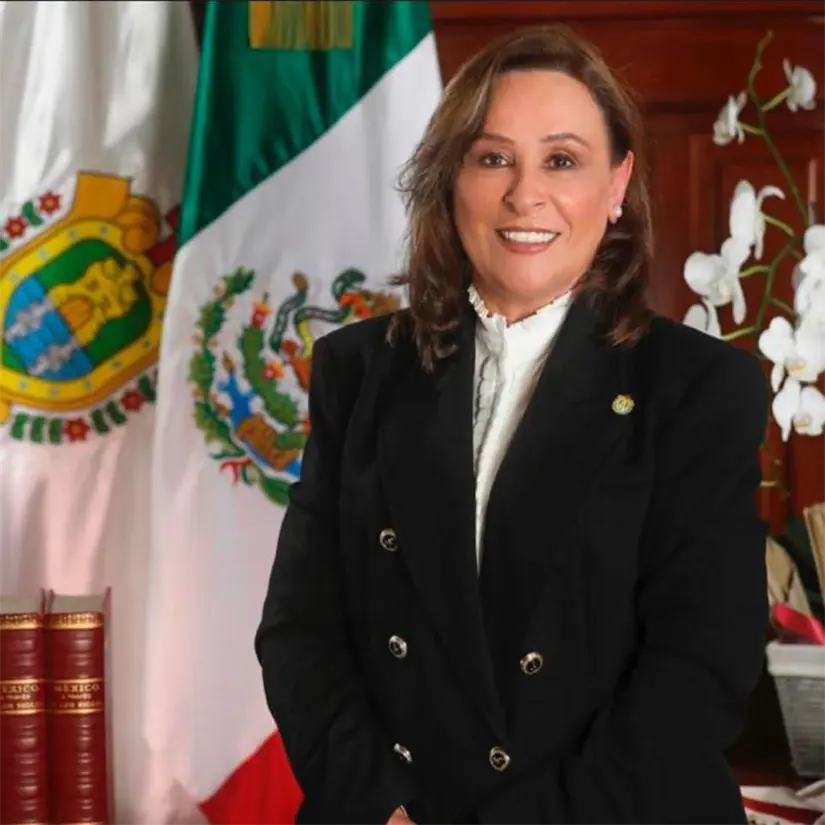 La gobernadora de Veracruz dejará el mando en el 2030. Foto: Cortesía.