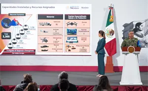 En La Mañanera, Claudia Sheinbaum reporta 64 muertos y 65 desaparecidos por lluvias en Veracruz, Puebla e Hidalgo