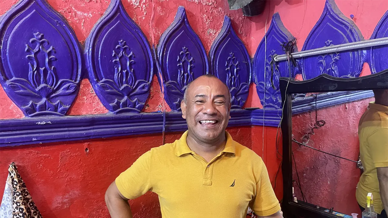 Leonardo Gutiérrez López es Comisario de Urías y peluquero con una experiencia de más de 20 años