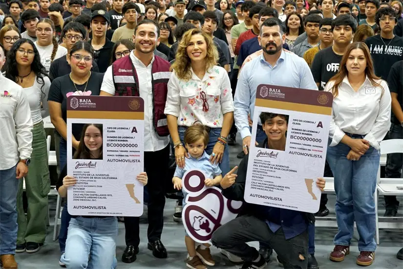 Licencia Joven en Baja California. Foto: Cortesía