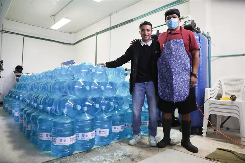 Precio del Agua Bienestar en CDMX. Foto: Cortesía