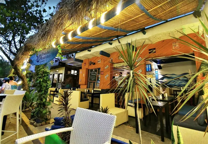 Restaurante San Pancho Marino en San Francisco, Nayarit. Foto: cortesía.