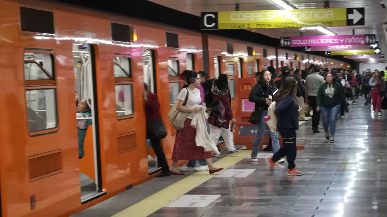 Estos son los horarios del Metro en la Ciudad de México. Foto: Cortesía.