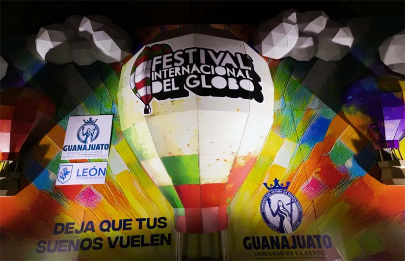 Anuncian entrada gratis Festival del Globo en Guanajuato. Foto: Cortesía
