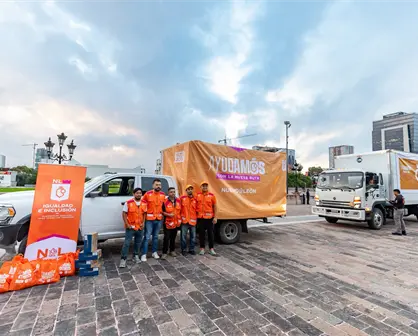 "Nada más grande que la solidaridad". Con helicópteros, lanchas y víveres, Nuevo León lleva esperanza a Veracruz