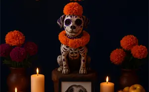 ¿Cuándo llegan los animales en Día de Muertos?