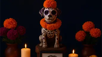 ¿Cuándo llegan los animales en Día de Muertos?