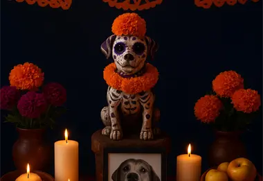 ¿Cuándo llegan los animales en Día de Muertos?