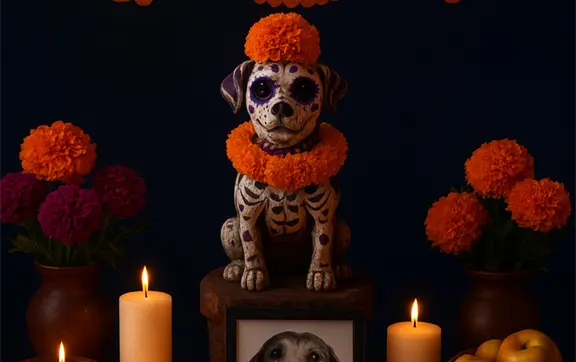 ¿Cuándo llegan los animales en Día de Muertos?