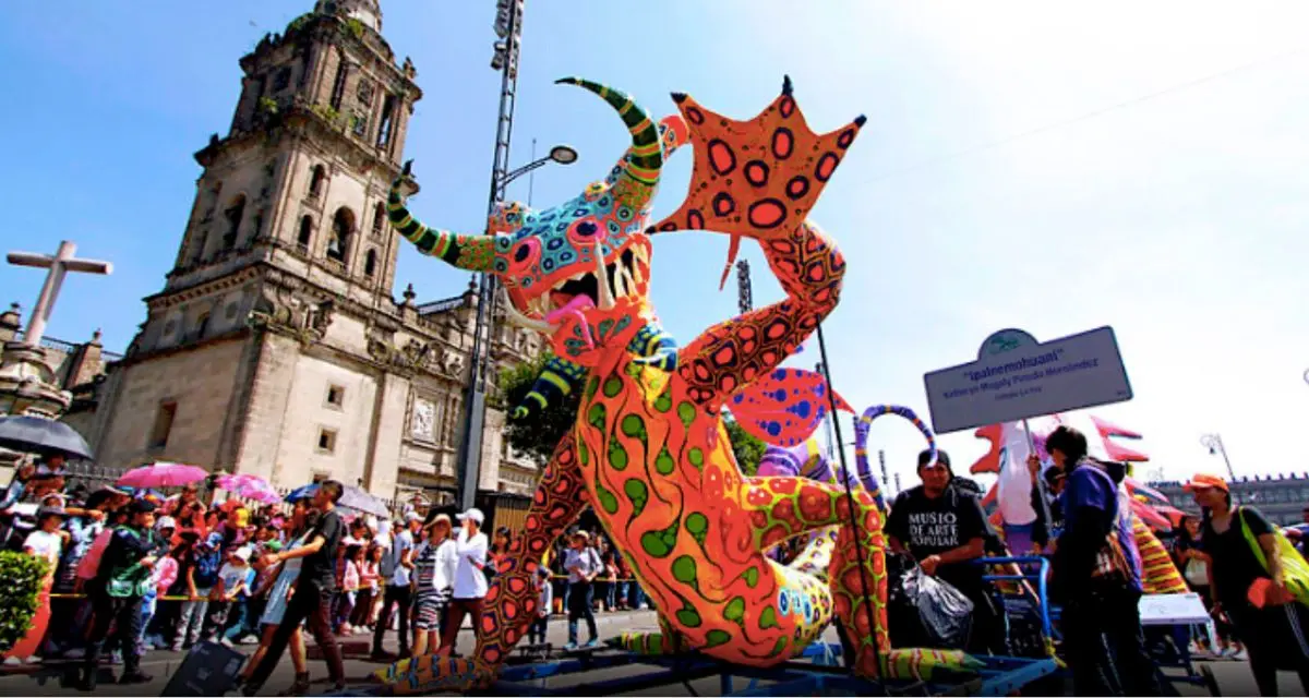 Conoce las rutas recomendadas para evitar el Desfile de Alebrijes Monumentales en CDMX. Foto: cortesía