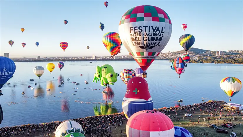 Festival del Globo en Guanajuato del 14 al 17 de noviembre. Foto: Cortesía