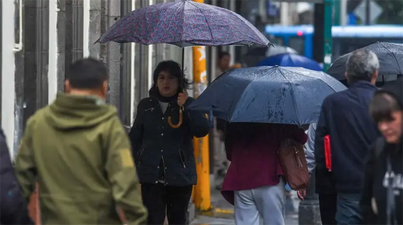 Las fuertes lluvias pueden afectar el transporte y la vida cotidiana. Foto: cortesía.