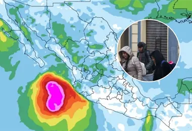 Frente Frío 7 llega a México: lluvias intensas, vientos fuertes y alerta en varios estados