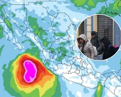 Frente Frío 7 llega a México: lluvias intensas, vientos fuertes y alerta en varios estados