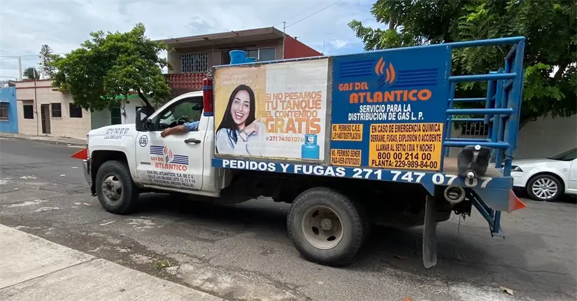 Así quedó el aumento del precio del gas LP en Veracruz. Foto: Cortesía.