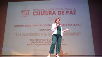 Tere Guerra inspira a jóvenes Linces con charla “Las juventudes y la Agenda Legislativa” en la UAdeO