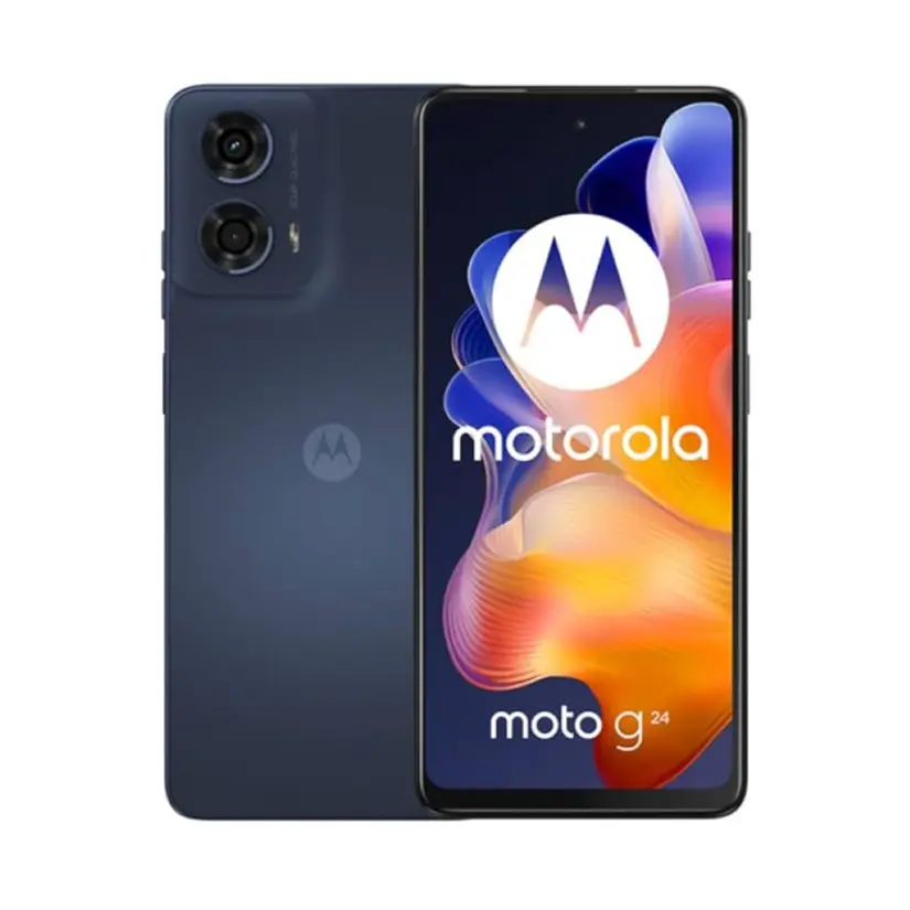 Motorola Moto G24 con batería de 5,000 mAh. Foto: Cortesía