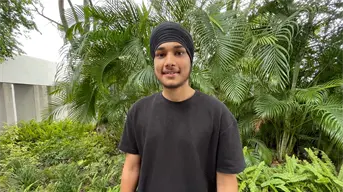 Rajveer Singh es el joven alemán que vino a enseñar inglés y terminó aprendiendo el idioma del corazón culichi