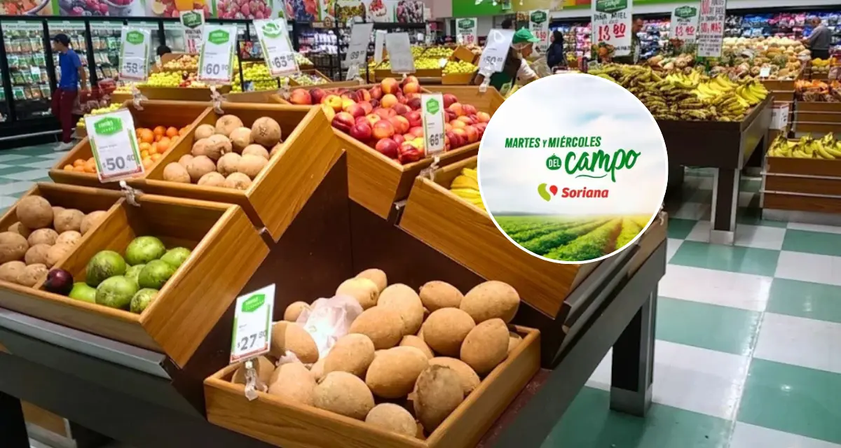 Soriana Martes y Miércoles del Campo con las mejores ofertas del 14 y 15 de octubre 2025. Foto: Cortesía.