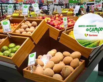 Ofertas del Martes y Mi&eacute;rcoles del Campo en Soriana: frutas y verduras a precios bajos el 23 y 24 de diciembre