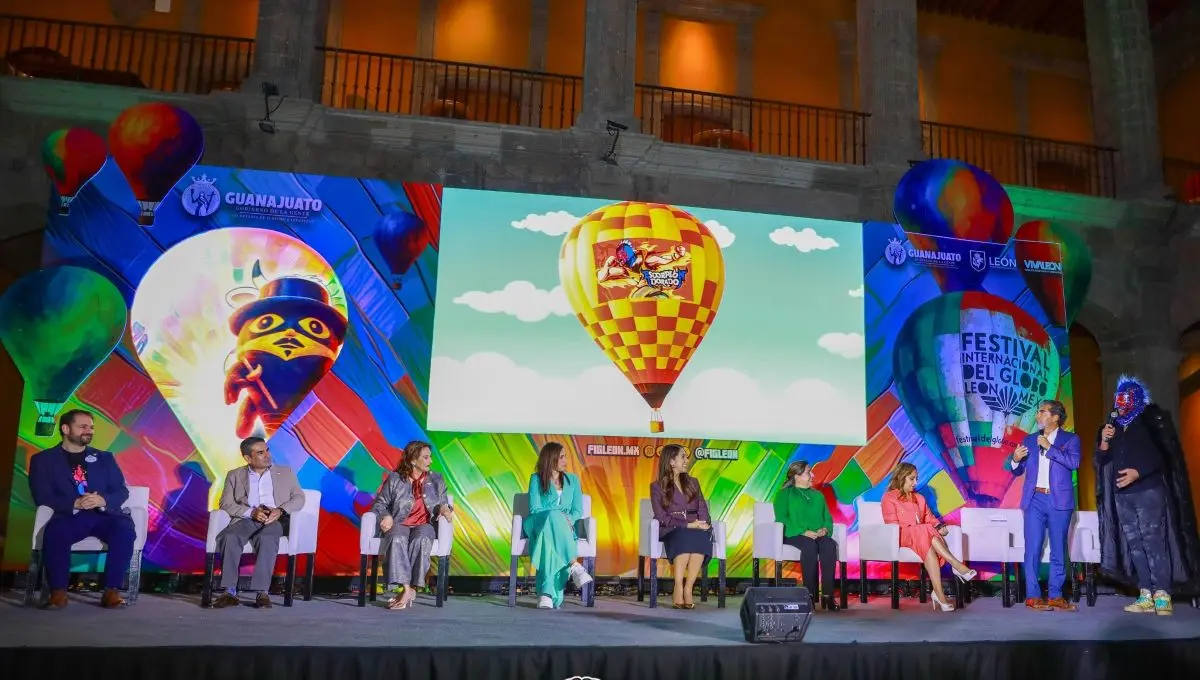 Invitan al Festival del Globo 2025 en Guanajuato. Foto: Cortesía