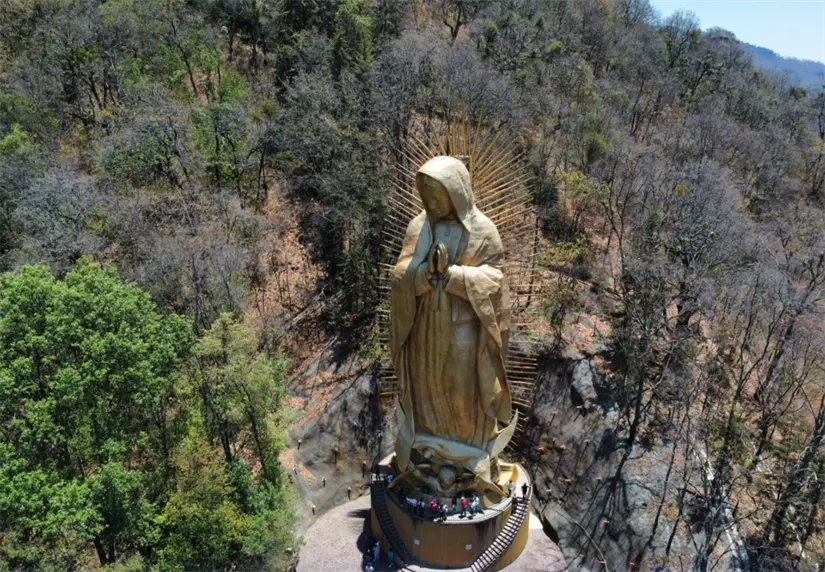 La Virgen de Guadalupe de Ocuilan, Estado de México. Foto: cortesía.